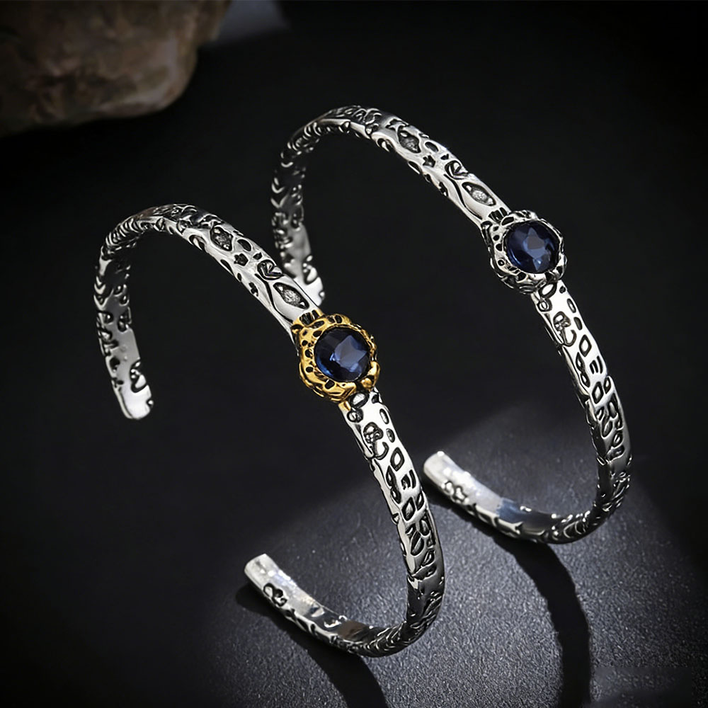 Ethnic Fashion Wear For Women - Fashion Vintage Open Cuff Bracelet for