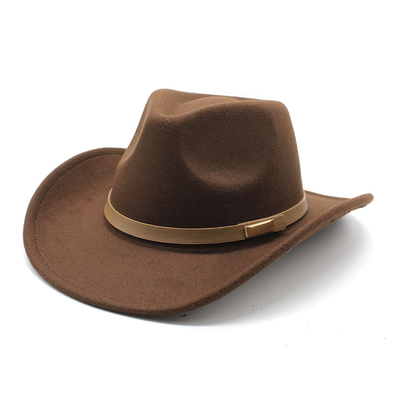 Go Ethnic Fashion - New Woolen Western Denim Top Hat