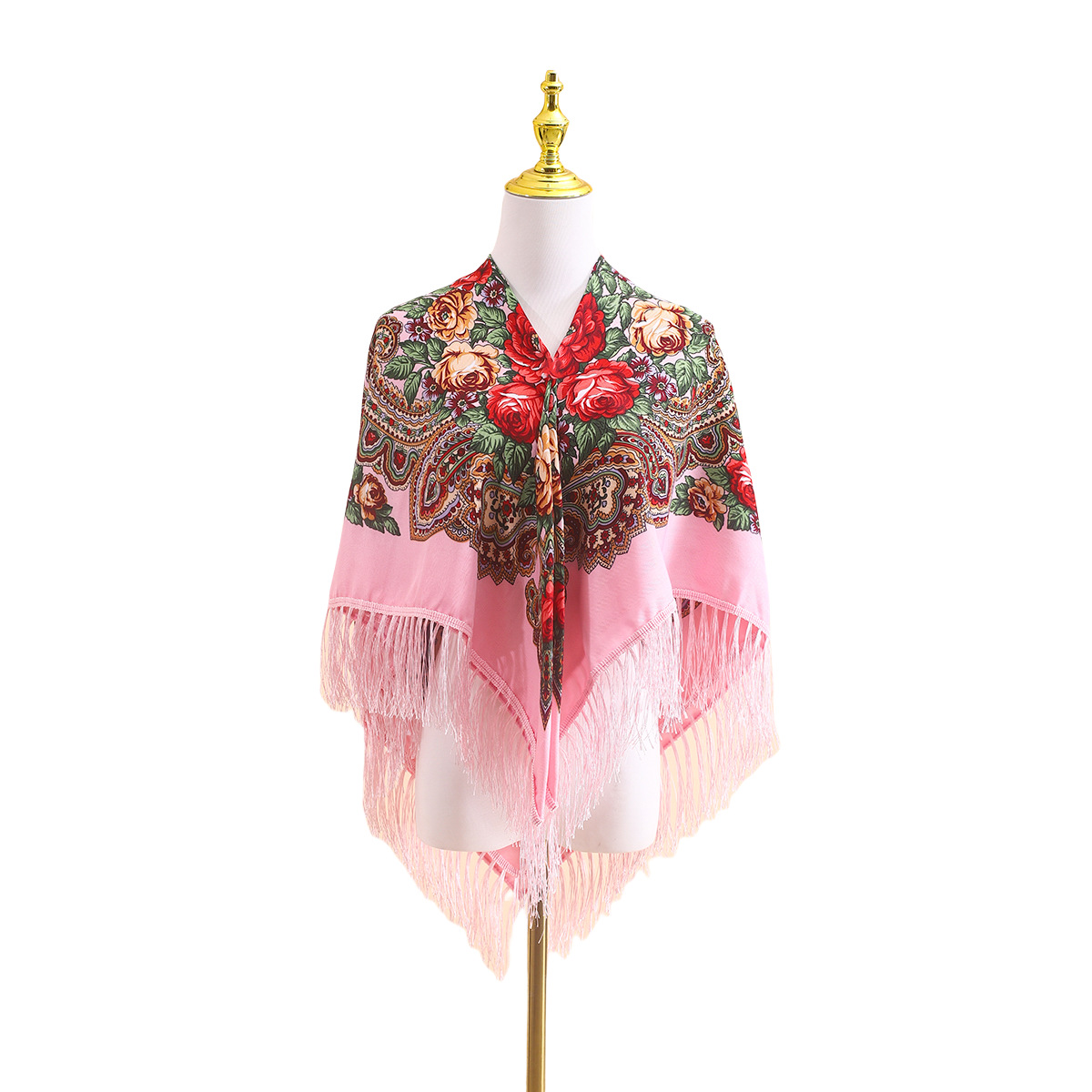Go Ethnic Fashion - 110cm Russian Ethnic Shawl for Women,