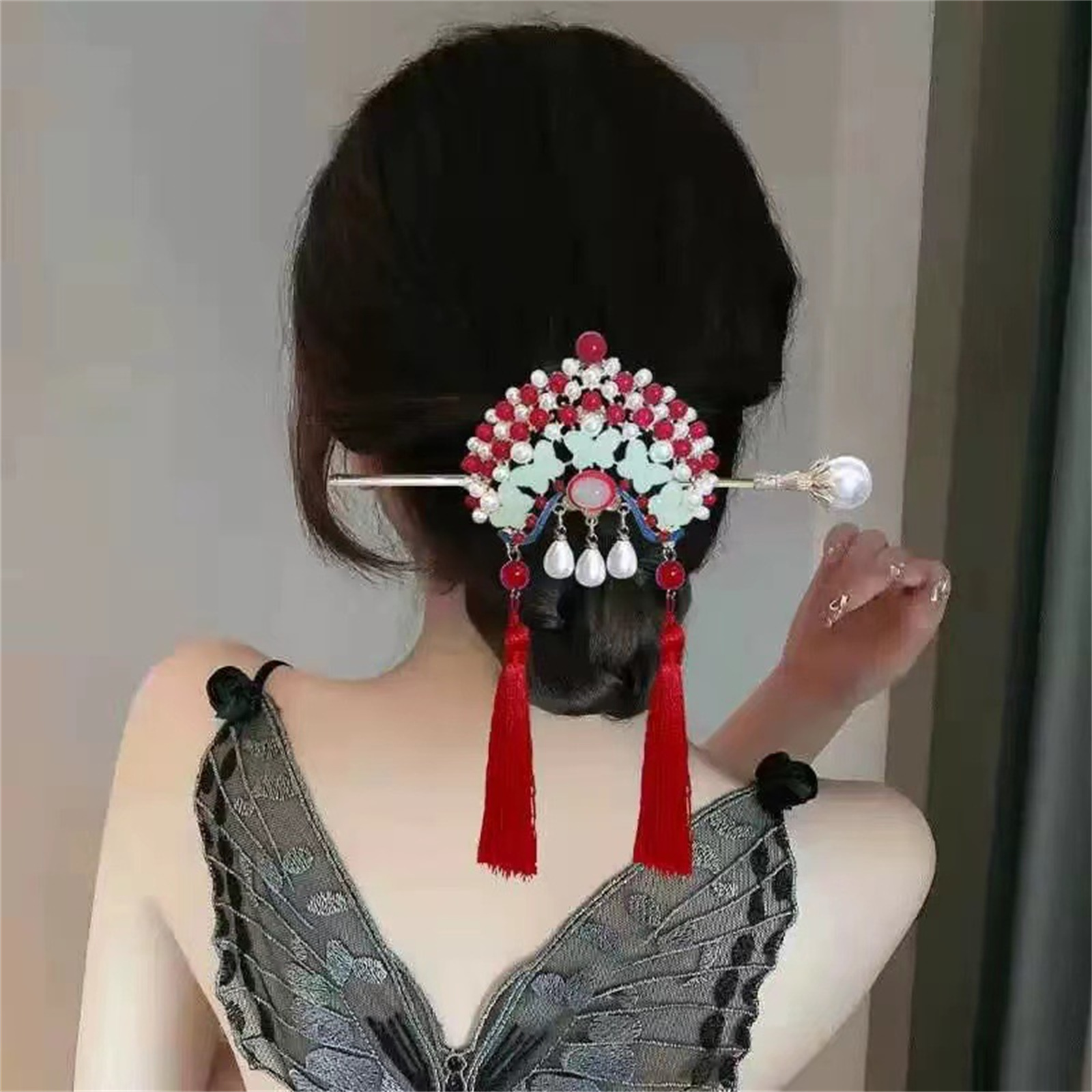 Ethnic Style Hairpin For Women - Go Ethnic Fashion 评论和价格