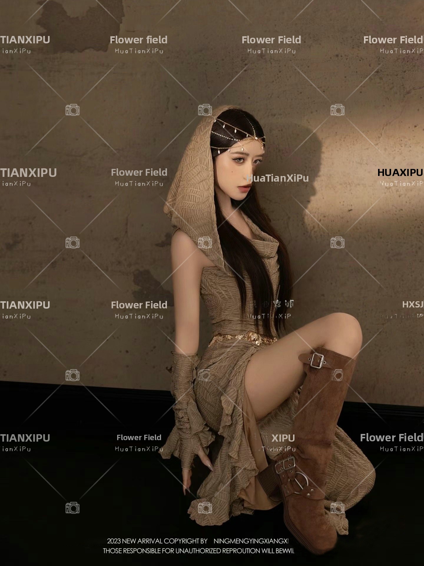 New Desert  Princess Style Pho - Ethnic Fashion Shoot 评论和价格