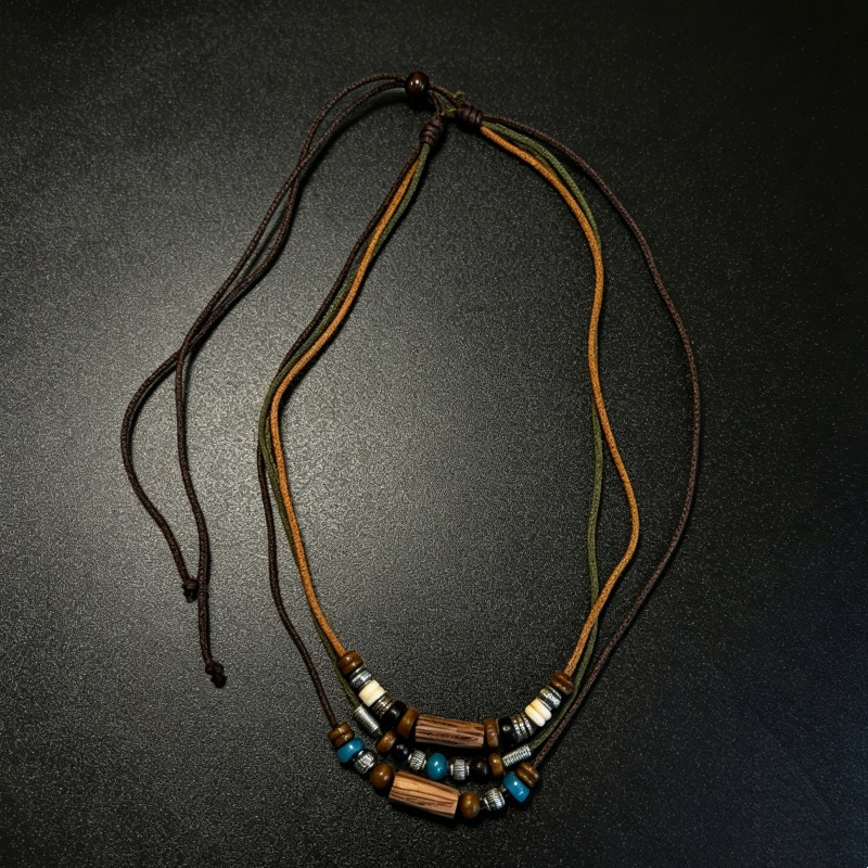 Vintage 2 Layer Faux Leather W - Ethnic Fashion Wear For Women 评论和价格